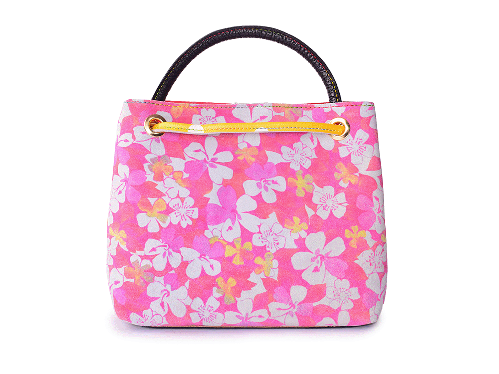 Ari Bag - Borsa a mano in pelle patchwork