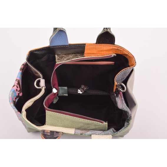 Crusty Bag Small 18 - Leather handbag