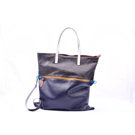 H2o Bag 8 - Leather shoulder shopper