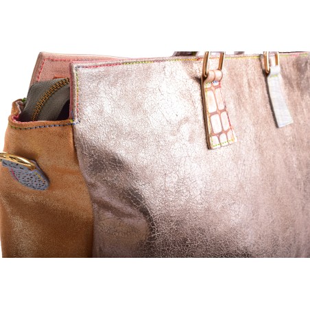 An irregular elephant  2 - Leather handbag