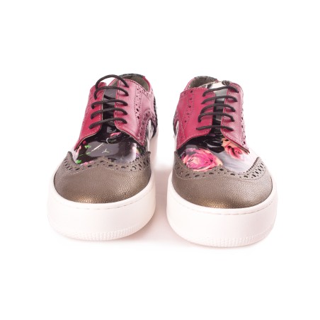 Grasse Derby AI2 - Leather sneakers
