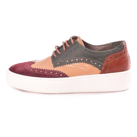 Grasse Derby AI4 - Leather sneakers