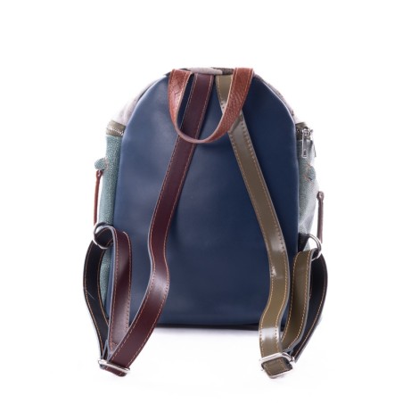 Acid Gelato Backpack 1 - Patchwork leather backpack
