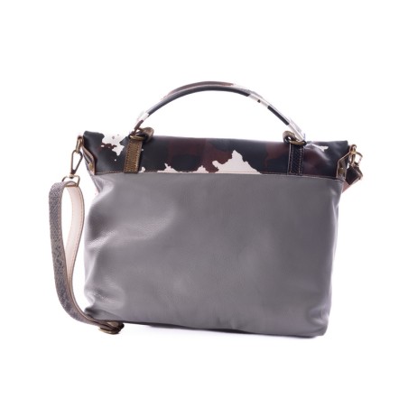 Bugia Lounge Bag - Patchwork leather handbag