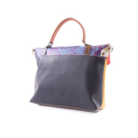 Bugia Lounge Bag 6 - Patchwork leather handbag