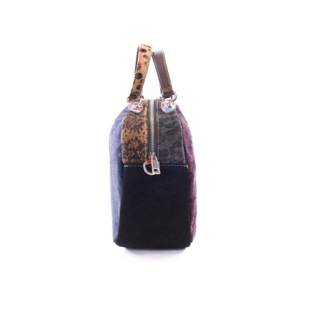 Terra Bag 4 - Patchwork leather handbag