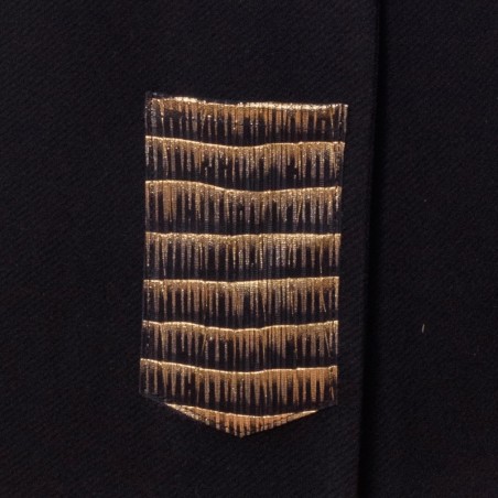 Ebarrito Feather Coat - Black