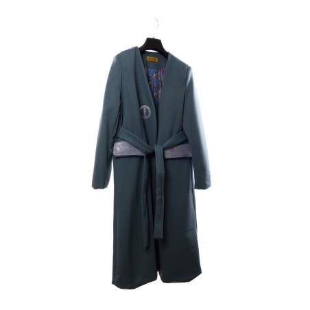 Ebarrito dressing gown coat - Teal
