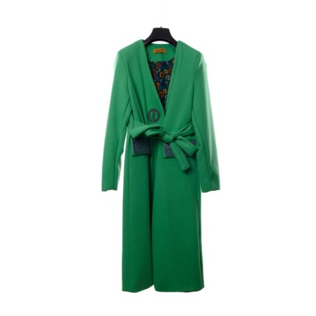Ebarrito Dressing Gown Coat - Green