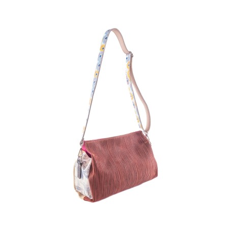 Ley Bag - Borsa a tracolla in pelle patchwork
