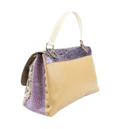 Bombon - Patchwork leather handbag