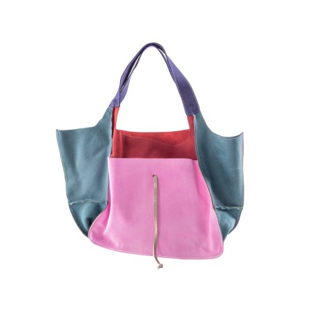 Iter Bag - Patchwork leather shoulder bag