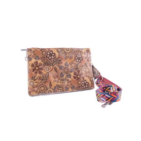 Free Bag XL - Maxi clutch in patchwork leather