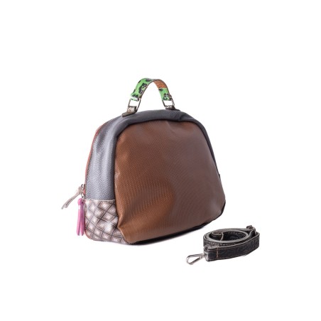 And Now - Patchwork leather handbag