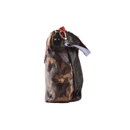 Country Bag - Sac bandoulière en cuir patchwork