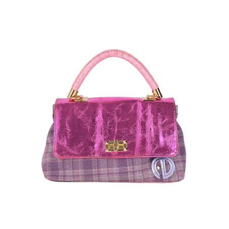Prana Bag - Patchwork leather handbag