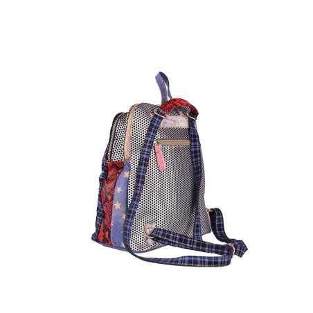 Maryland backpack - patchwork leather backpack