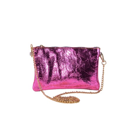 Joy - Patchwork leather clutch bag