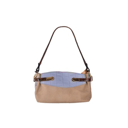 Moira Bag Small - Sac bandoulière en cuir patchwork