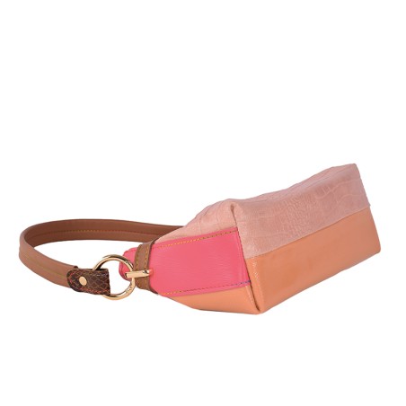 Moira Bag Small - Patchwork leather shoulder bag