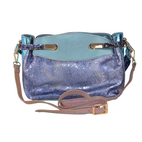 Moira Bag - Patchwork leather shoulder bag