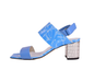 Claudia C. - Sandali in pelle patchwork con tacco