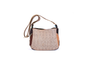 88 lines for 44 woman small bag - Patchwork leather shoulder bag